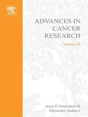 cover image of Advances in Cancer Research, Volume 3